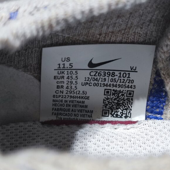 Nike Space Hippie 04 astronomy blue & photon dust men's size 11.5 sneaker - Picture 6 of 13